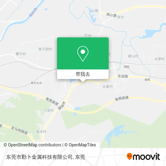东莞市勤卜金属科技有限公司地图