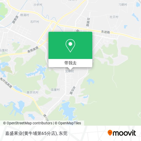 嘉盛果业(黄牛埔第65分店)地图