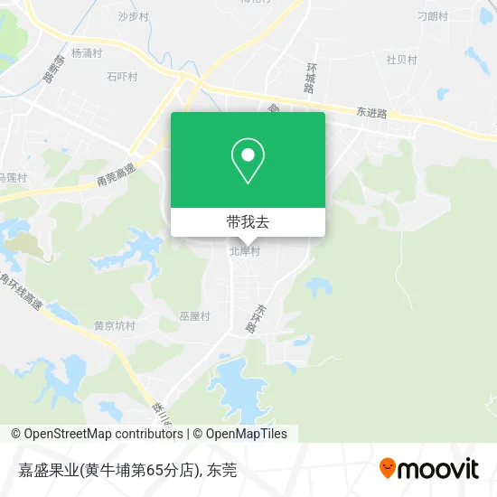 嘉盛果业(黄牛埔第65分店)地图