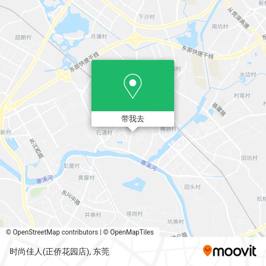 时尚佳人(正侨花园店)地图