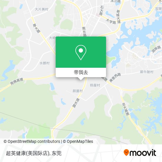 超英健康(美国际店)地图