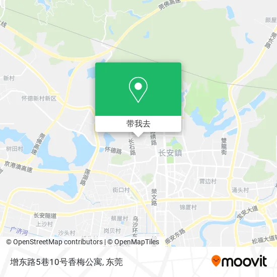 增东路5巷10号香梅公寓地图