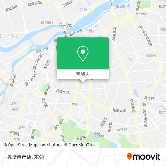 增城特产店地图