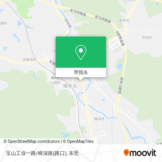 宝山工业一路/樟深路(路口)地图