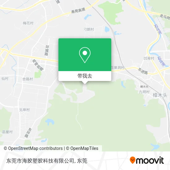 东莞市海胶塑胶科技有限公司地图