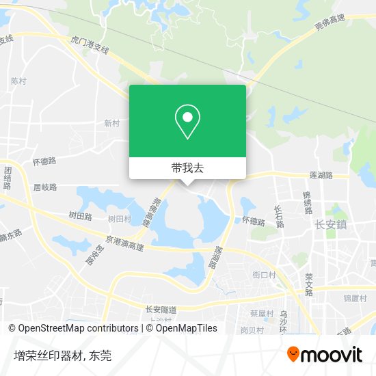 增荣丝印器材地图
