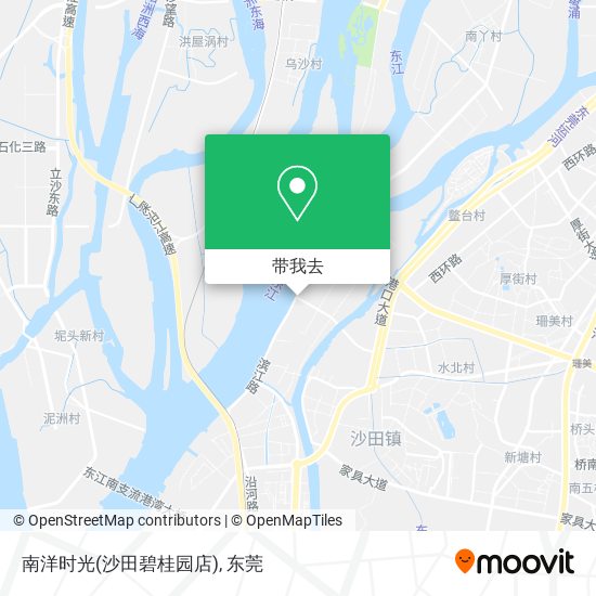 南洋时光(沙田碧桂园店)地图