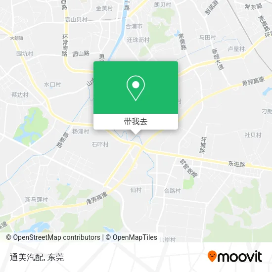 通美汽配地图