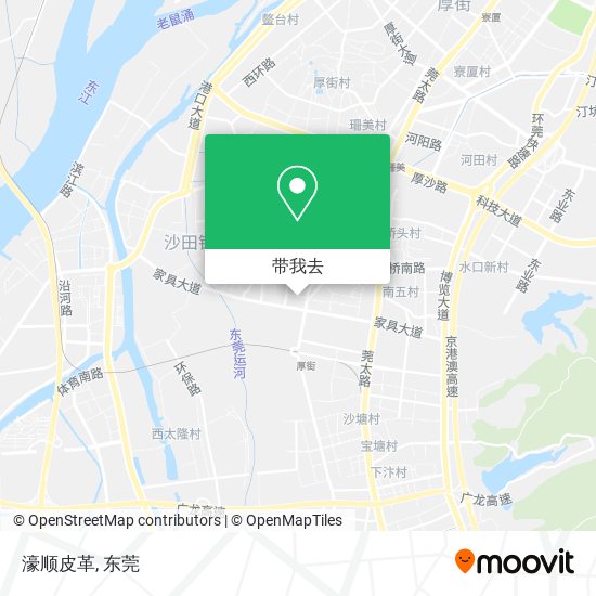 濠顺皮革地图