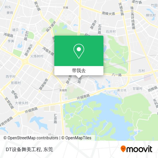 DT设备舞美工程地图