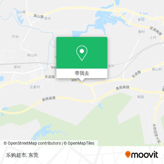 乐购超市地图