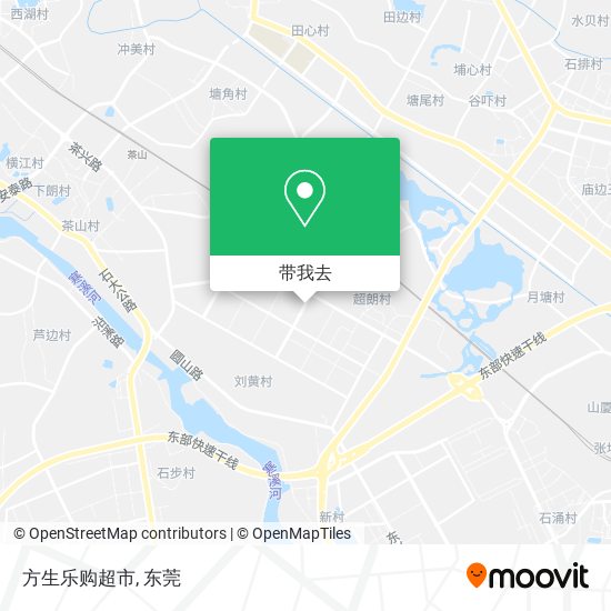 方生乐购超市地图