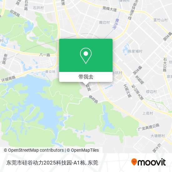 东莞市硅谷动力2025科技园-A1栋地图