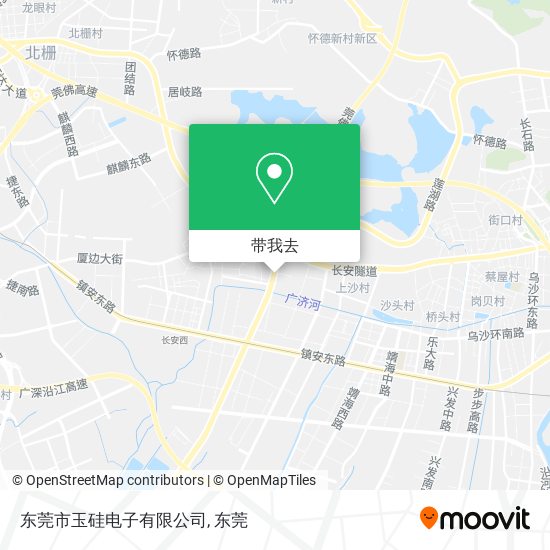 东莞市玉硅电子有限公司地图