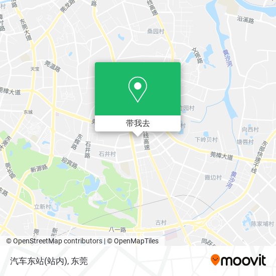 汽车东站(站内)地图