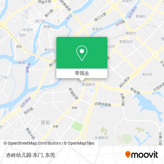 赤岭幼儿园-东门地图