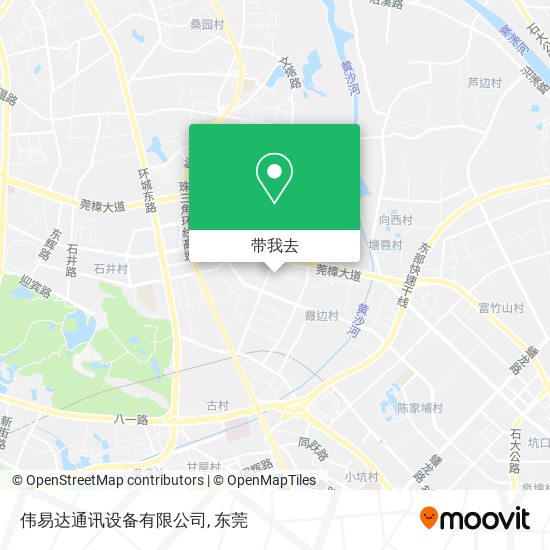 伟易达通讯设备有限公司地图