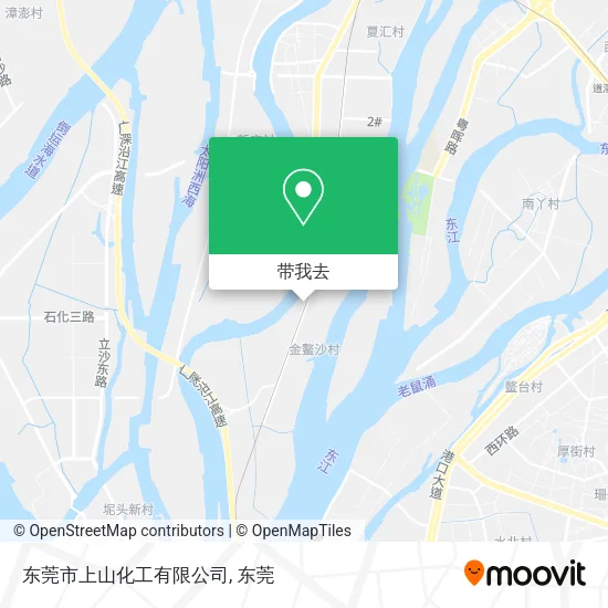 东莞市上山化工有限公司地图
