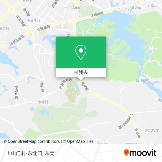 上山门村-东北门地图