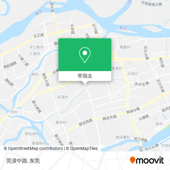 莞潢中路地图