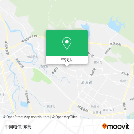 中国电信地图