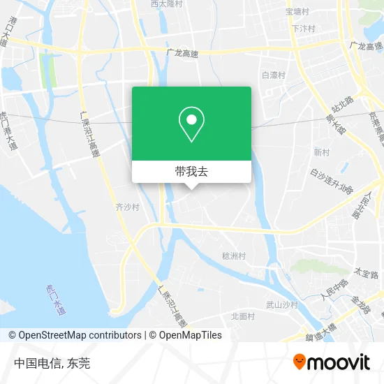 中国电信地图