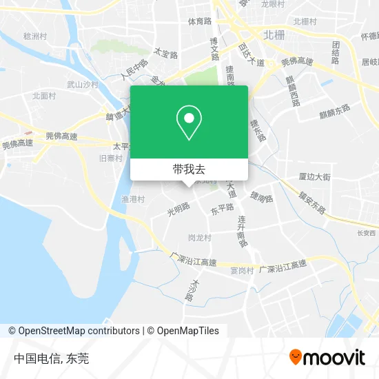 中国电信地图