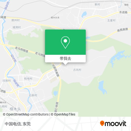 中国电信地图