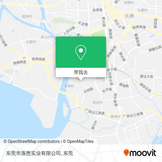 东莞市洛恩实业有限公司地图