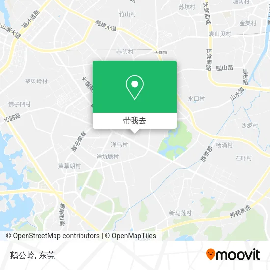 鹅公岭地图