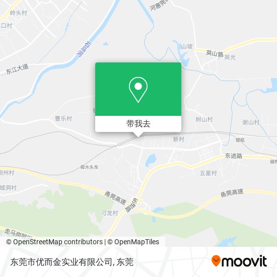 东莞市优而金实业有限公司地图