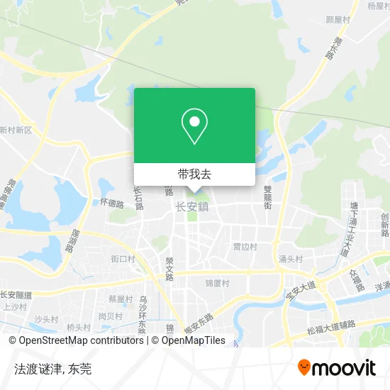 法渡谜津地图