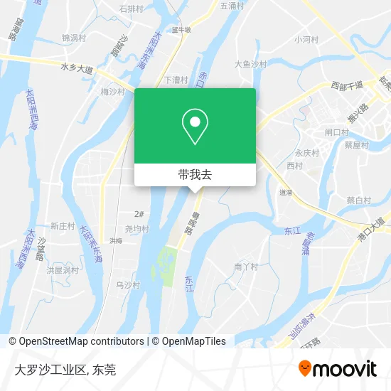 大罗沙工业区地图