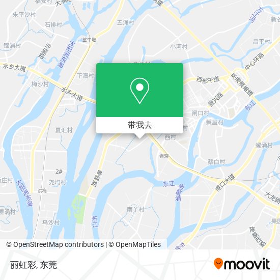 丽虹彩地图