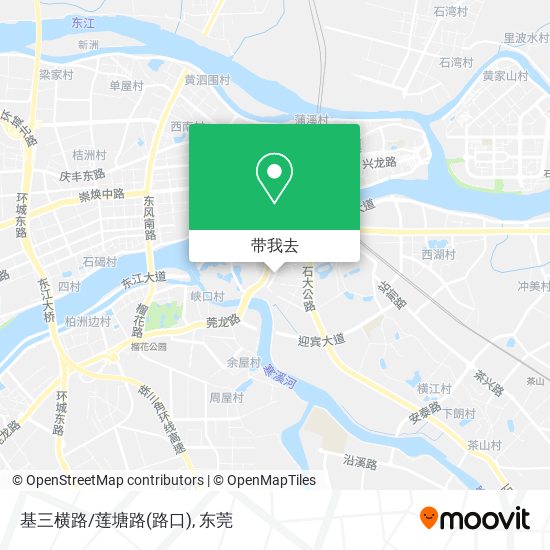 基三横路/莲塘路(路口)地图