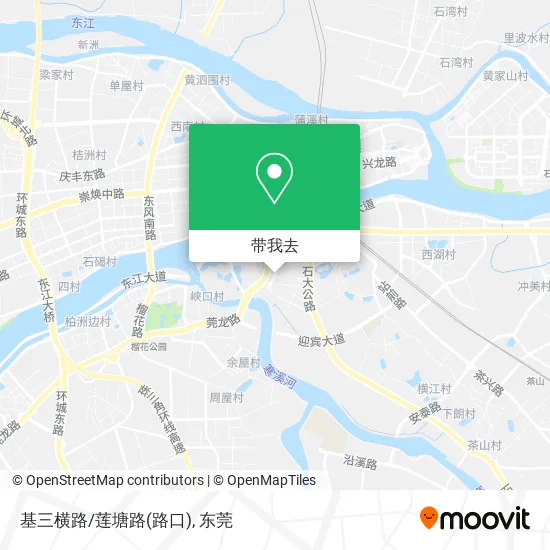 基三横路/莲塘路(路口)地图