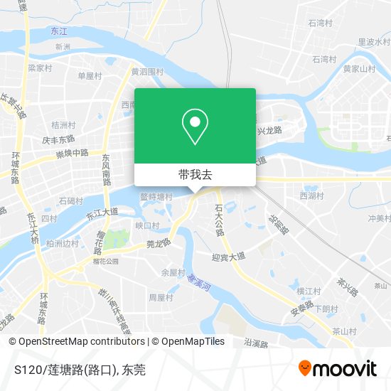 S120/莲塘路(路口)地图
