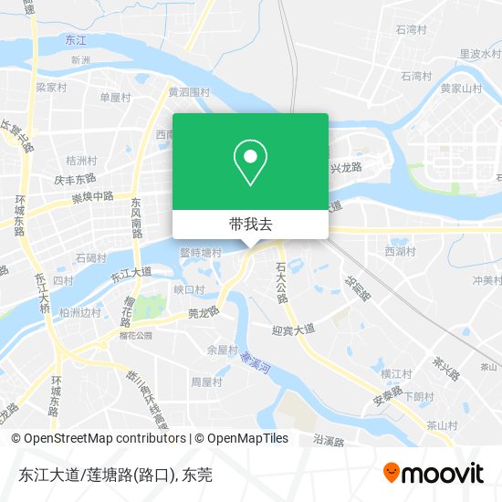 东江大道/莲塘路(路口)地图
