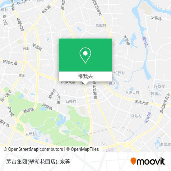 茅台集团(翠湖花园店)地图