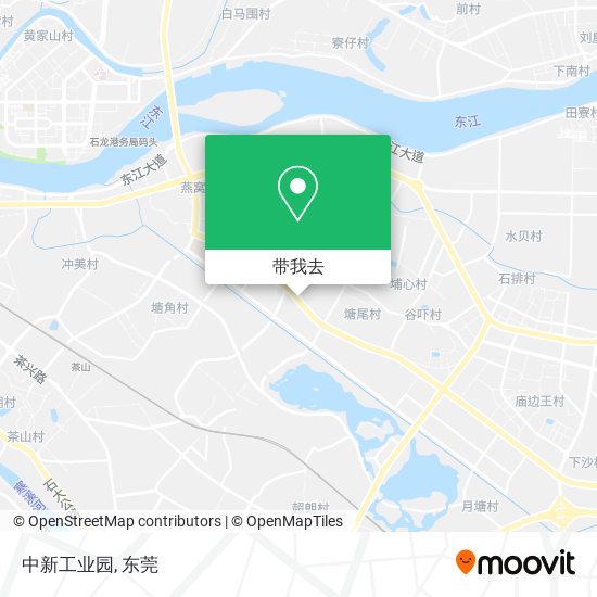 中新工业园地图