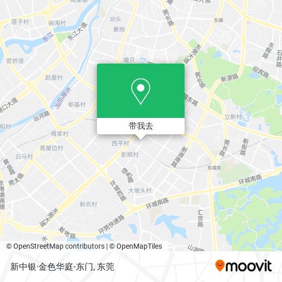 新中银·金色华庭-东门地图