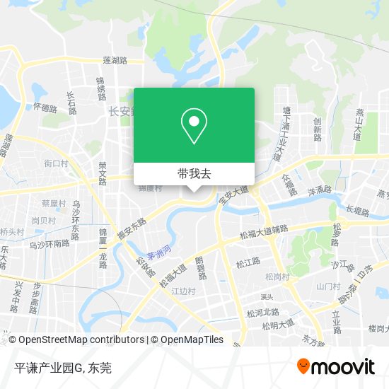 平谦产业园G地图