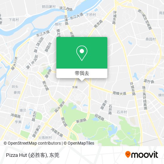 Pizza Hut (必胜客)地图