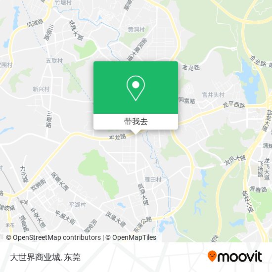大世界商业城地图