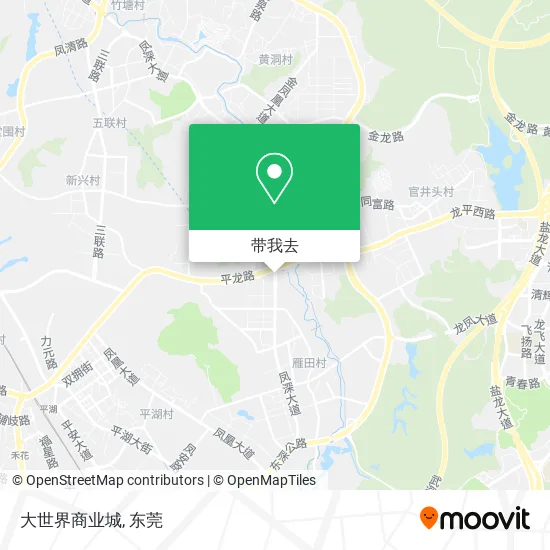 大世界商业城地图