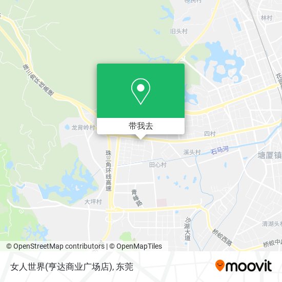 女人世界(亨达商业广场店)地图