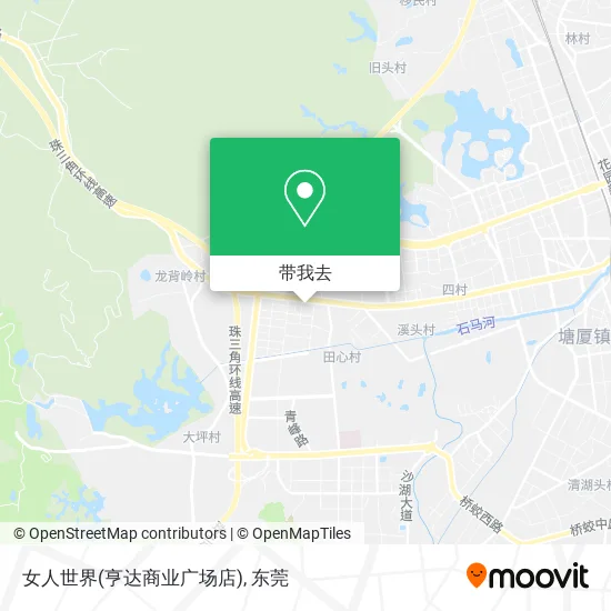 女人世界(亨达商业广场店)地图