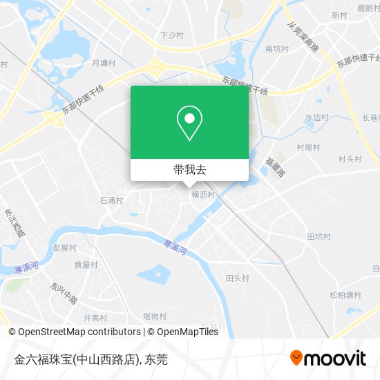 金六福珠宝(中山西路店)地图