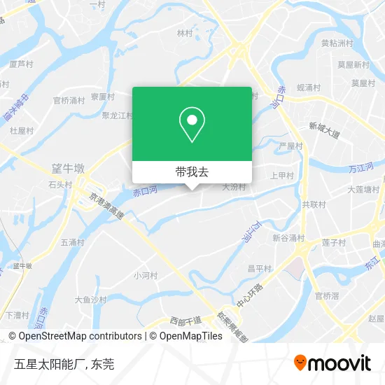 五星太阳能厂地图