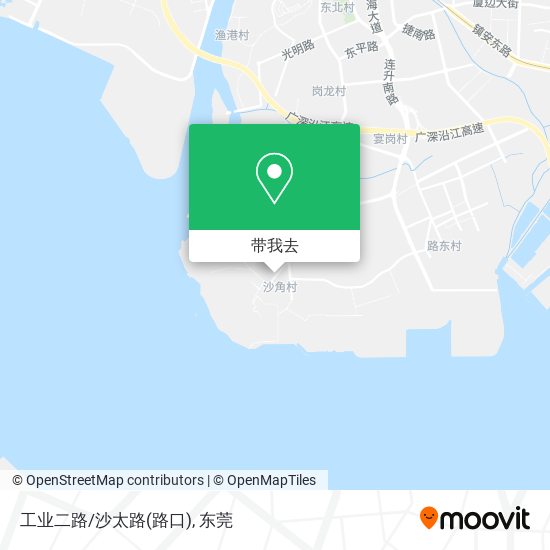工业二路/沙太路(路口)地图